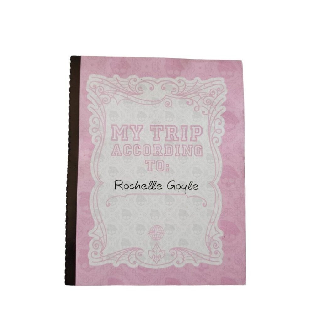 Monster High My Trip According To Rochelle Goyle Pink Booklet Book Diary Only